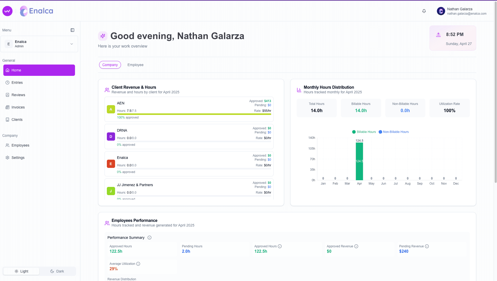 Work+ Time Tracking